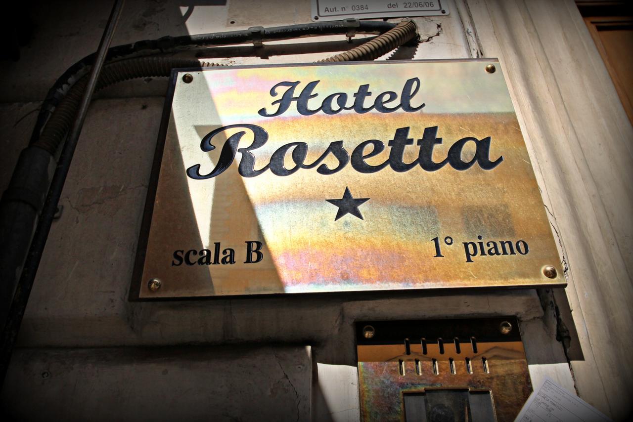 Hotel Rosetta Rom Exterior foto
